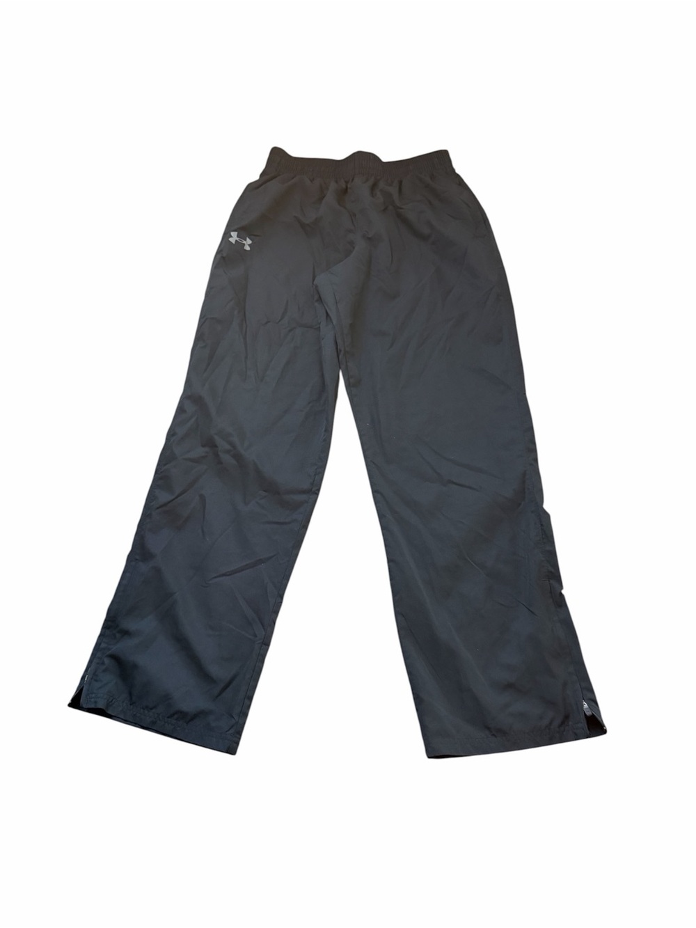 Under Armour Woman’s Black Athletic Wind Pants Side Zip Medium
